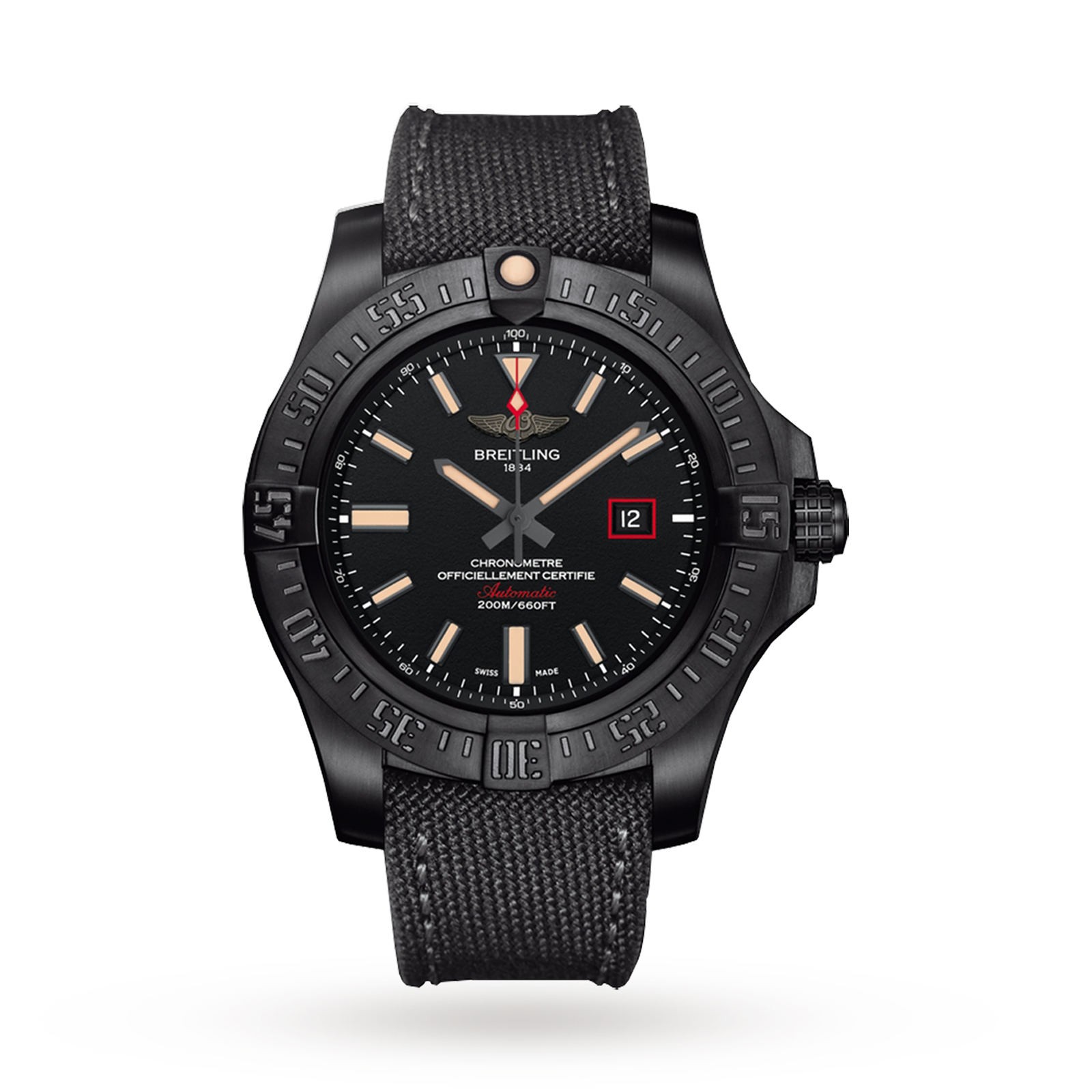 Swiss Breitling Avenger Blackbird 44 V17311101B1W1