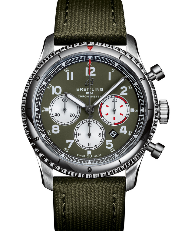 AAA Replica Breitling Aviator 8 B01 Chronograph 43 Curtiss Warhawk Watch AB0119