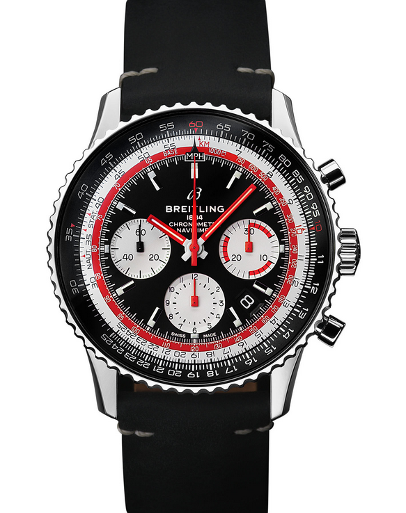 AAA Replica Breitling Navitimer 1 B01 Chronograph 43 Swissair Edition Watch AB01211B1B1X1