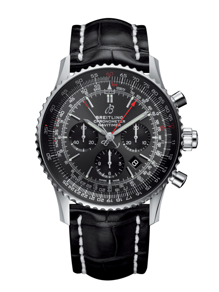 AAA Replica Breitling Navitimer 1 B03 Chronograph Rattrapante Stratos Grey Boutique Edition Mens Watch AB03102A1F1P1