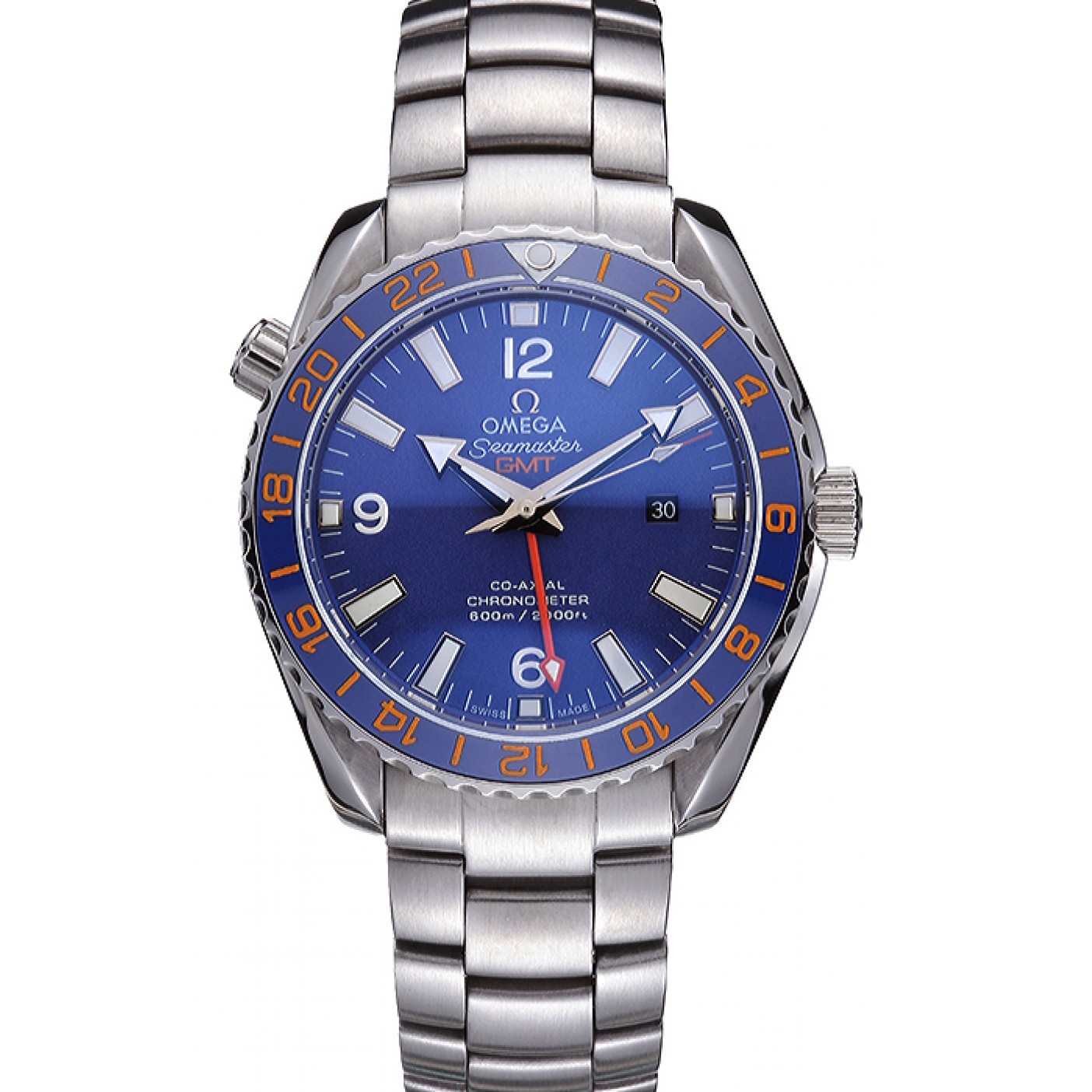 Omega Seamaster Blue Dial Stainless Steel Bracelet 622038