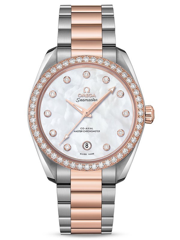 AAA Replica Omega Seamaster Aqua Terra 150m Master Chronometer Co-Axial Ladies Watches 220.25.38.20.55.001