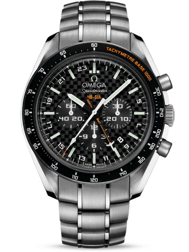 AAA Replica Omega Speedmaster HB-SIA GMT Chronograph SOLAR IMPULSE Mens Watch 321.90.44.52.01.001