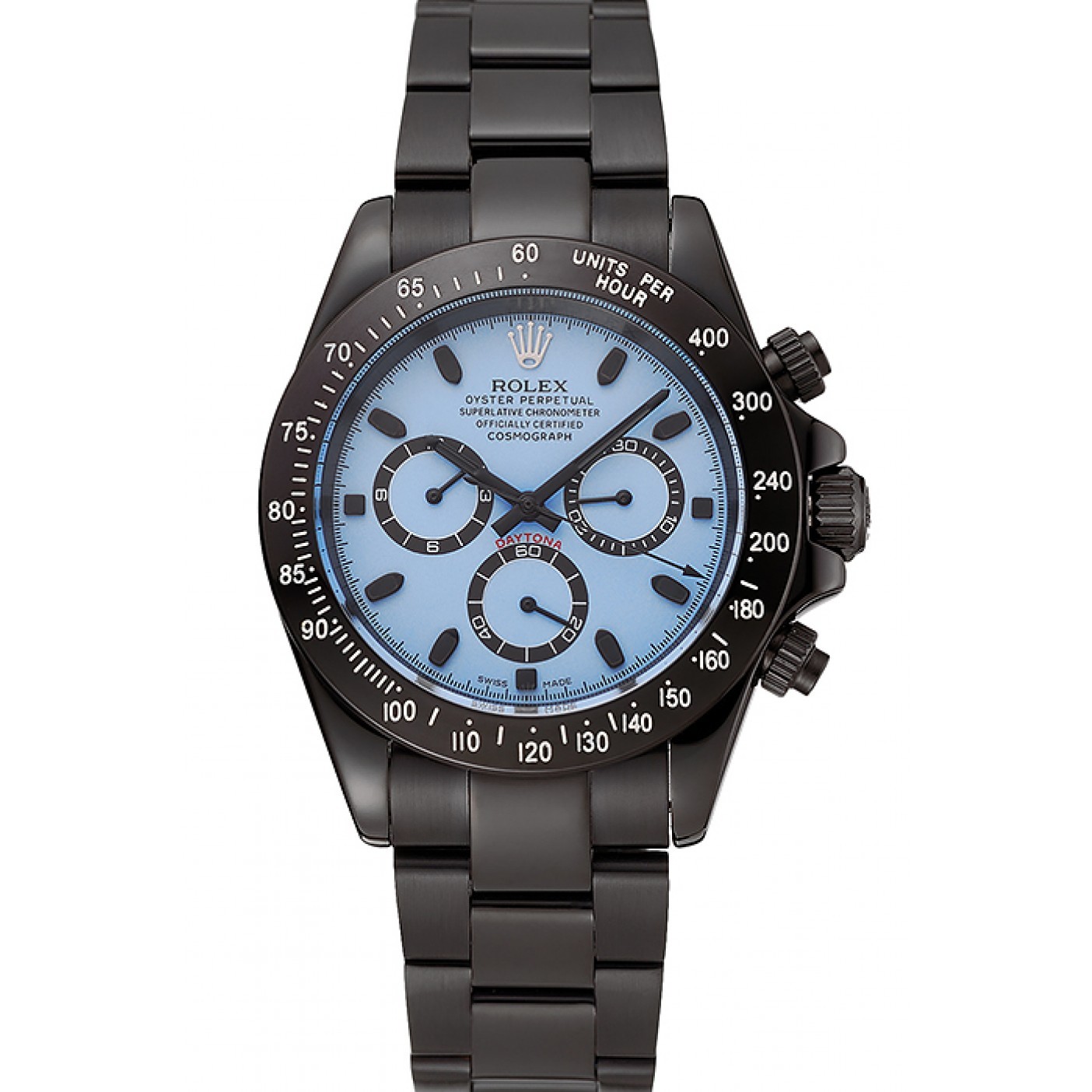 Rolex Daytona Midnight Blue Dial Black Staineless Steel Bracelet 1454022