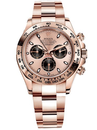 AAA Replica Rolex Cosmograph Daytona Everose Gold Mens Watch 116505-0001