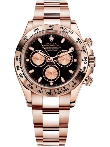 AAA Replica Rolex Cosmograph Daytona Everose Gold Mens Watch 116505-0002