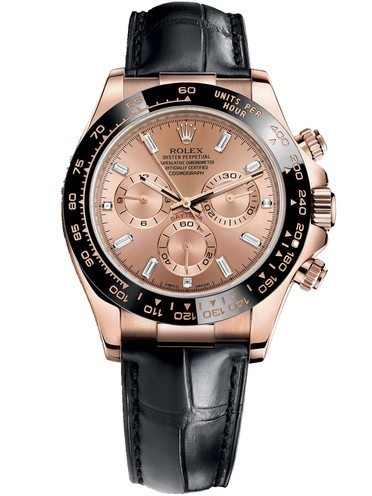 AAA Replica Rolex Cosmograph Daytona Everose Gold Mens Watch 116515LN-0006