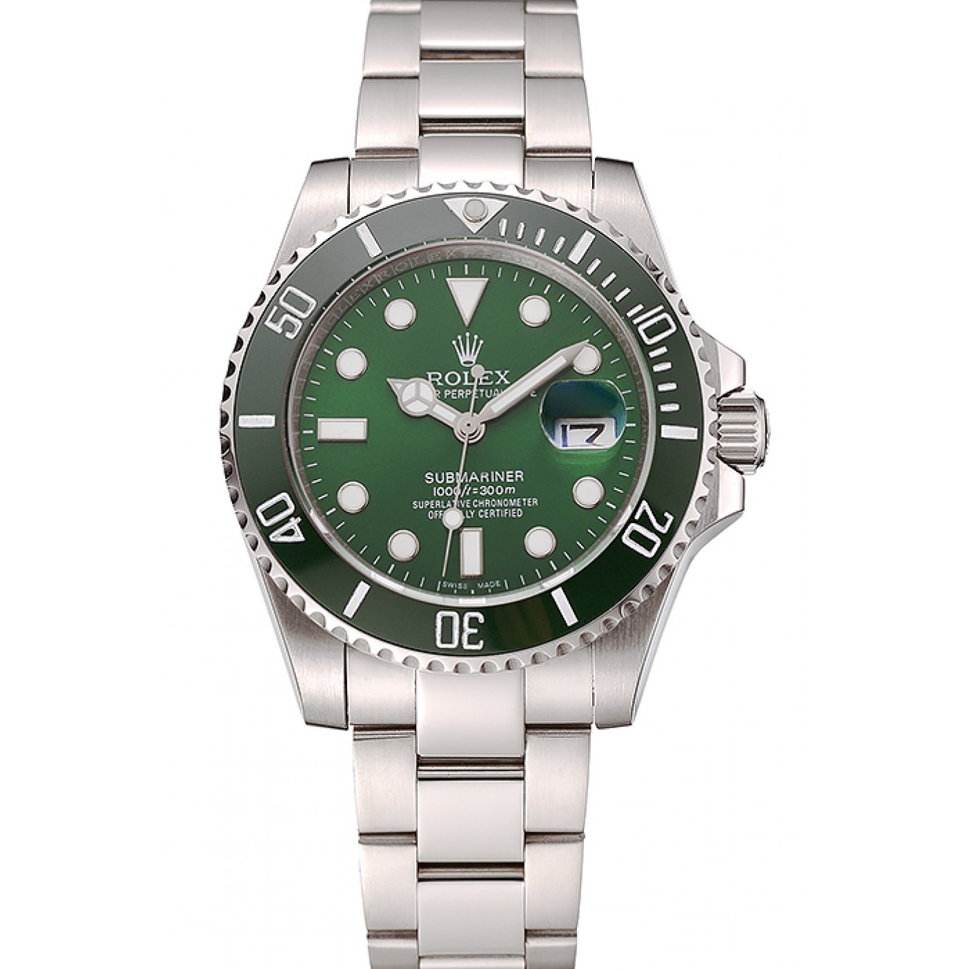 Rolex Submariner Green Dial Stainless Steel Bracelet 1454069