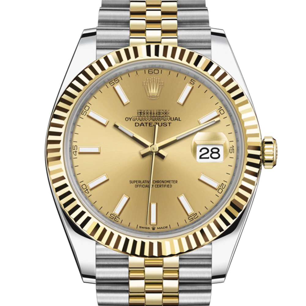 DATEJUST 41- Oyster, 41 mm, Oystersteel and yellow gold 81with original box