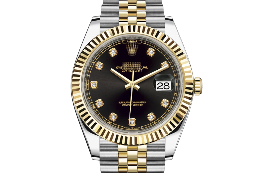 DATEJUST 41- Oyster, 41 mm, Oystersteel and yellow gold 82with original box