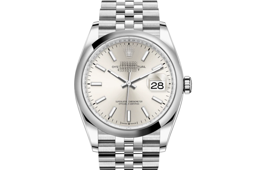 DATEJUST 36- Oyster, 36 mm, Oystersteel 51with original box