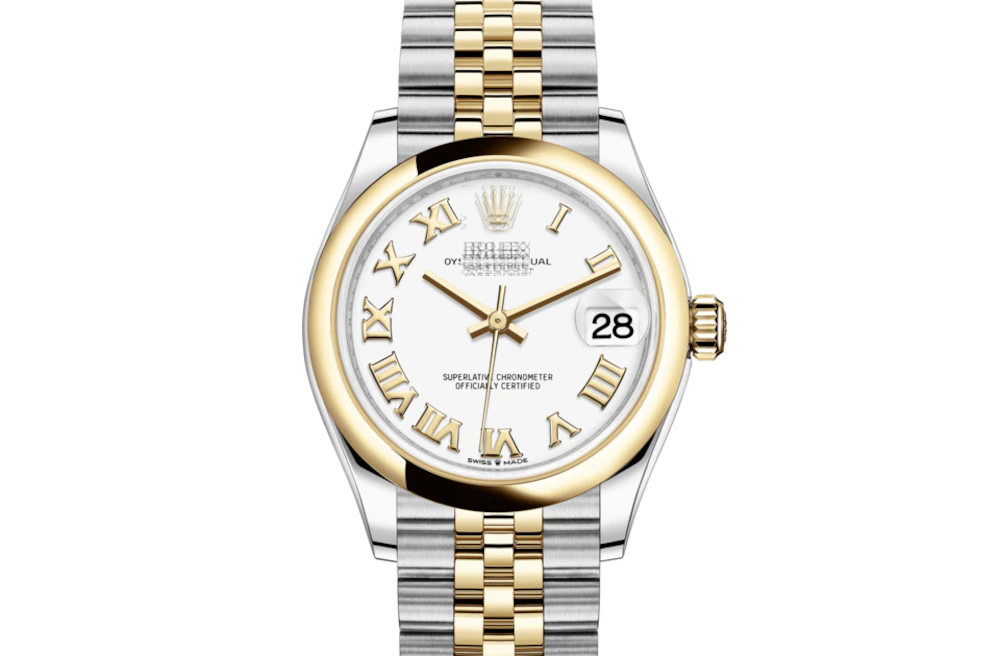 DATEJUST 31-Oyster, 31 mm, Oystersteel and yellow gold 34with original box