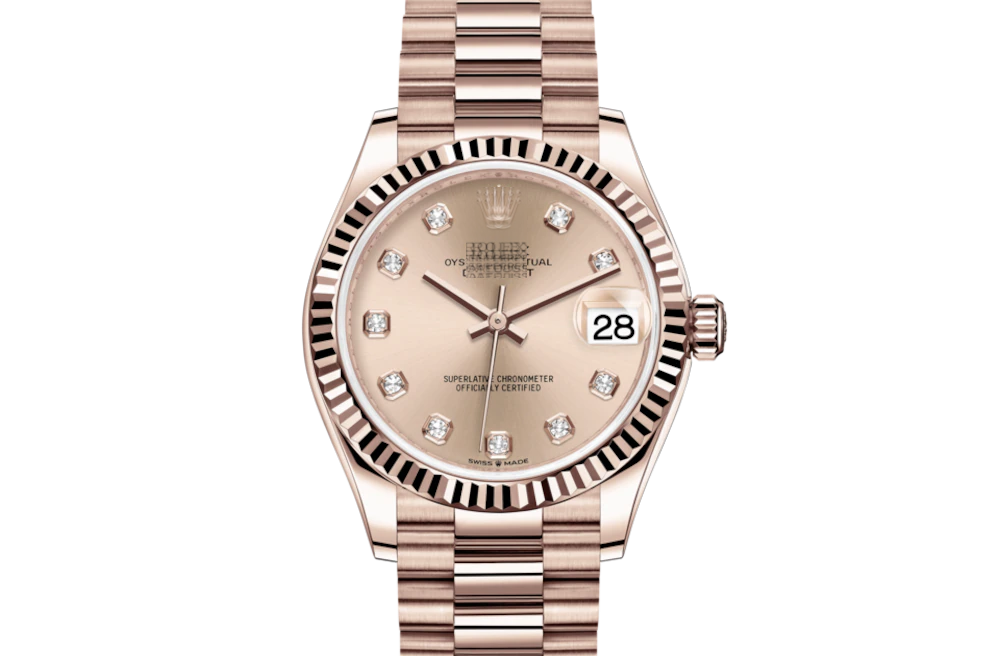 DATEJUST 31- Oyster, 31 mm, Everose gold 1with original box