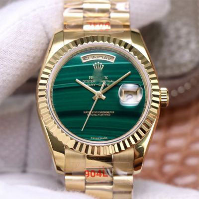 DAY DATE PRESIDENT 18238 MALACHITE GREEN DIAL