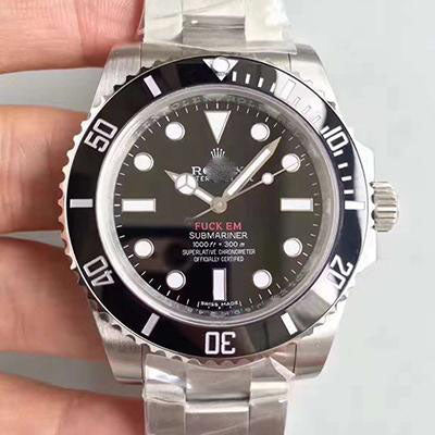 SUBMARINER 114060 NOOB FACTORY V9 BLACK DIAL