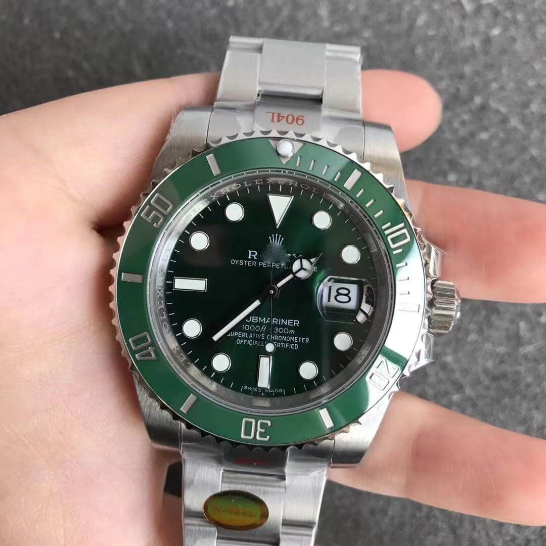 SUBMARINER 116610LN NOOB FACTORY GREEN DIAL