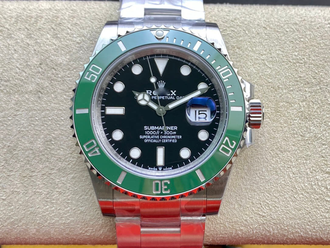 SUBMARINER M126610LV-0002 VS FACTORY STAINLESS STEEL STRAP