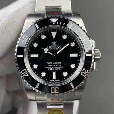 SUBMARINER 114060-97200 NOOB FACTORY V10 BLACK DIAL